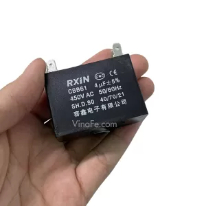 Tụ Khởi Động CBB61 4uF 450V